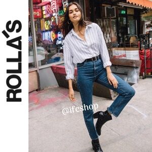 Rolla's Dusters High Rise Slim Jeans 26